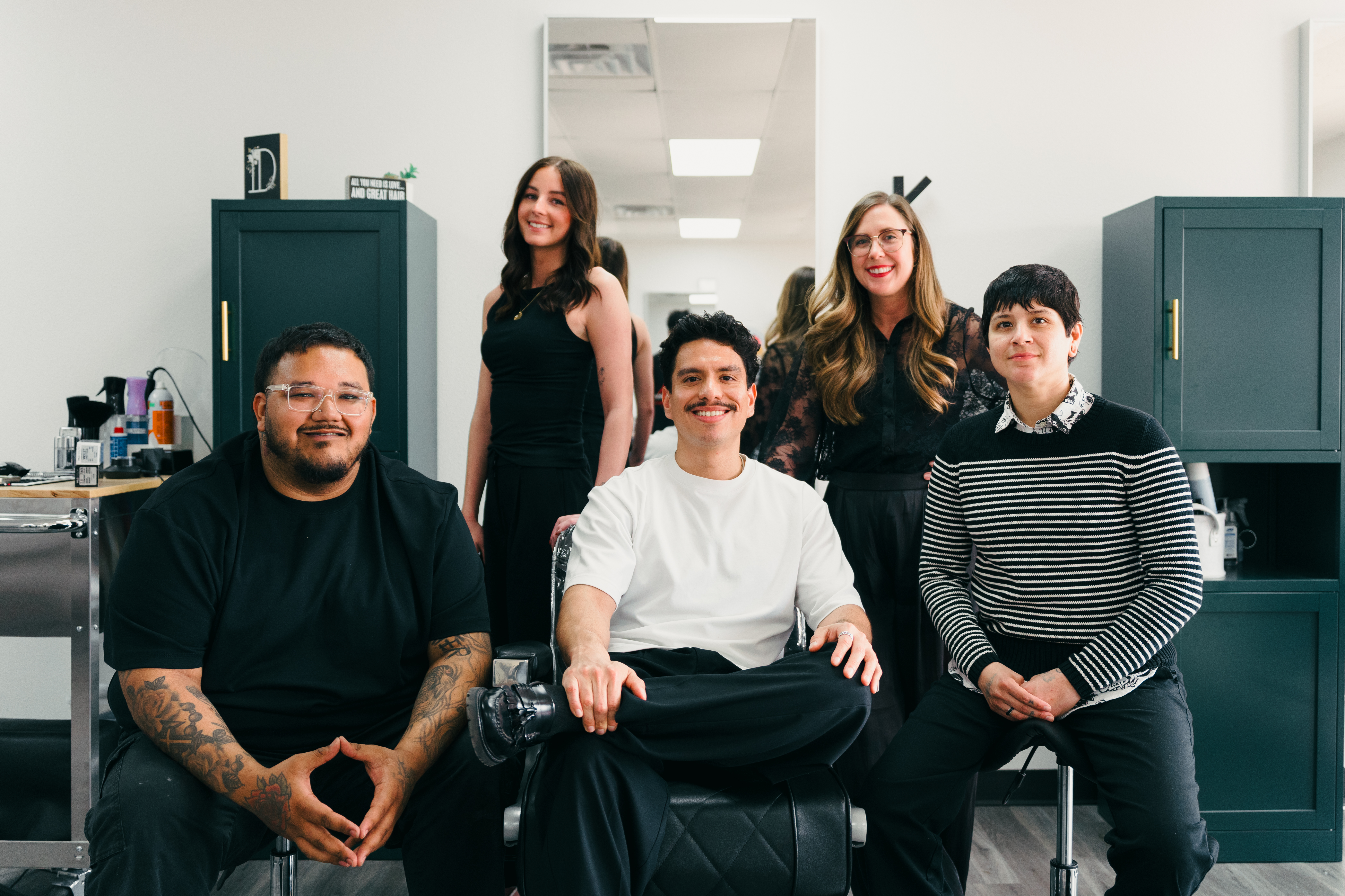 The team at Inspire Hair Studio